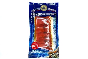 Магаданские деликатесы Кета ф/ломтики м/сол 100г подложка Россия