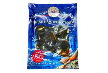 Магаданские деликатесы Салат из морской капусты 150г Россия (с трубачом дальневосточный)