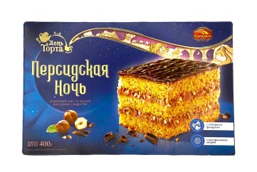 День торта Торт Персидская ночь 400г к/к Россия