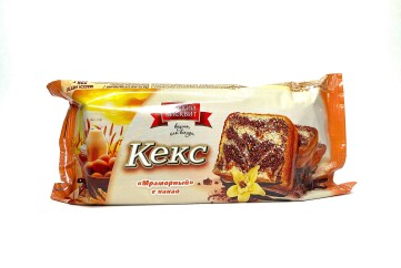 Русский бисквит Кекс бисквитный 225 г Россия (мраморный)