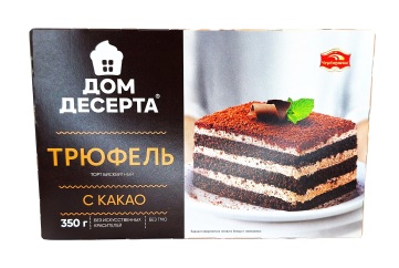 Черемушки Торт Трюфель с какао 350г Россия