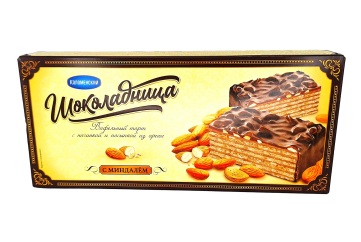 Шоколадница торт вафельный с миндалем  230г Россия