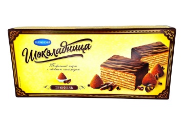 Шоколадница торт вафельный Трюфель  250г Россия