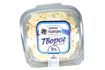 Добрая традиция Творог 250г п/б ОАО ГМЗ (9%)