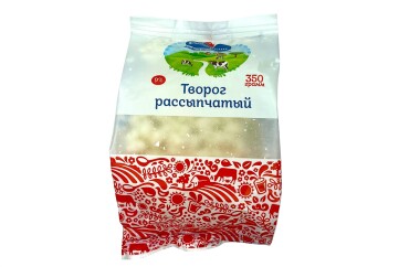 Савушкин Творог рассыпчатый 9% 350г Беларусь