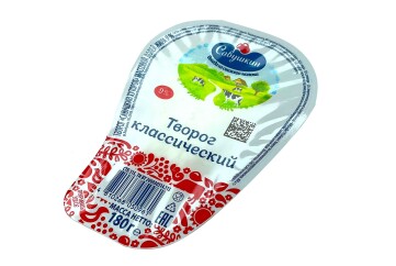 Савушкин Хуторок Творог классический 9% 180гр Беларусь