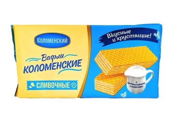 Коломенские Вафли сливочные 200г Россия
