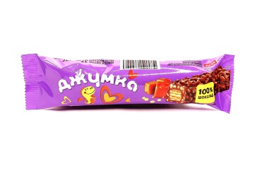 Джумка Вафля с мягкой карамелью и воздушной кукурузой 37г Россия