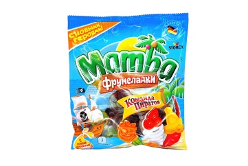 Мамба Фрутомеладки Кислые звездочки 70г Россия
