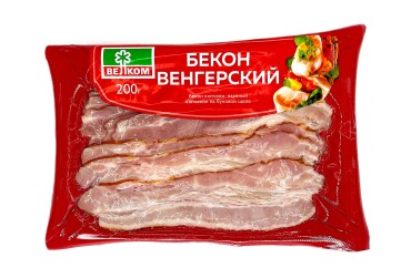 Велком Бекон Венгерский к/в 200г в/у Россия КА