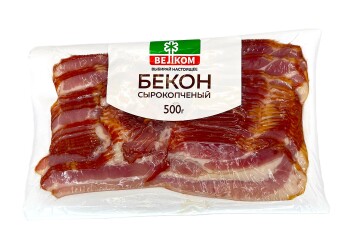 Велком Бекон с/к 500г в/у Россия КА