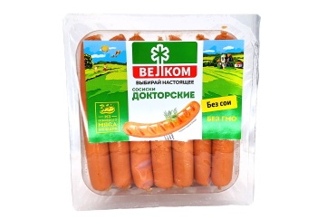 Велком Сосиски докторские 240г Россия 