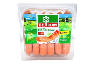 Велком Сосиски Молочные категория Б 300г в/у Россия 