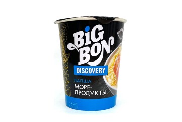 Биг Бон Лапша море-продукты 70г Россия