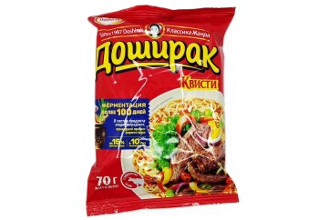 Доширак Квисти лапша быстрого приготовления 70г Россия (вкус говядины)