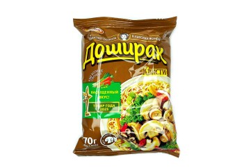 Доширак Квисти лапша быстрого приготовления 70г Россия (вкус грибов)
