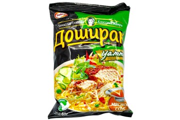 Доширак Лапша б/п Ями 80г Россия (вкус курицы)