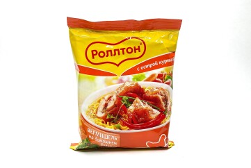 Роллтон вермишель 60 г Россия (острая курица)