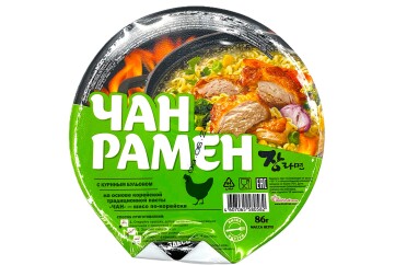 Чан Рамен Лапша курица  б/п 86 гр Россия