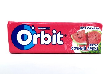 Орбит Жевательная резинка 13г Россия (сочный арбуз)