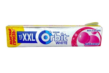 Орбит Жевательная резинка XXL 20г Россия (белоснежный)