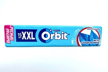 Орбит Жевательная резинка XXL 20г Россия (Сладкая мята)