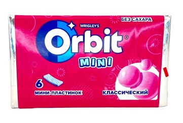 Орбит Жевательная резинка Детский 10г Россия (классический)