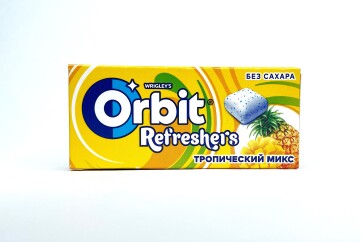 Орбит Жевательная резинка Рефрешер Россия (тропический микс)